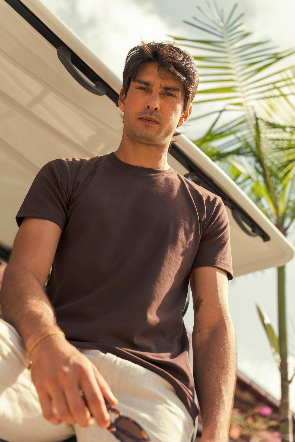 Camiseta Pima Brown