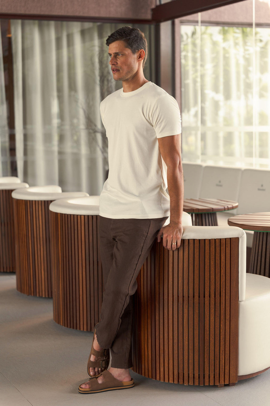 Camiseta Pima Ivory