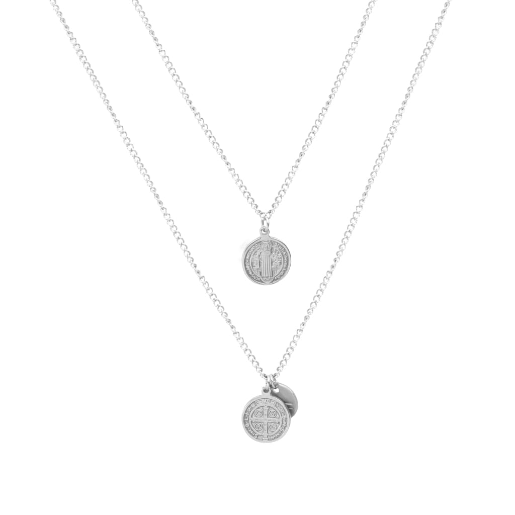 Escapulario Amuleto Silver Prata