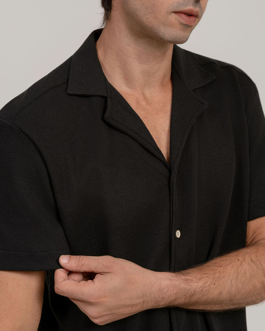 Camisa de Botão MC Havana Black