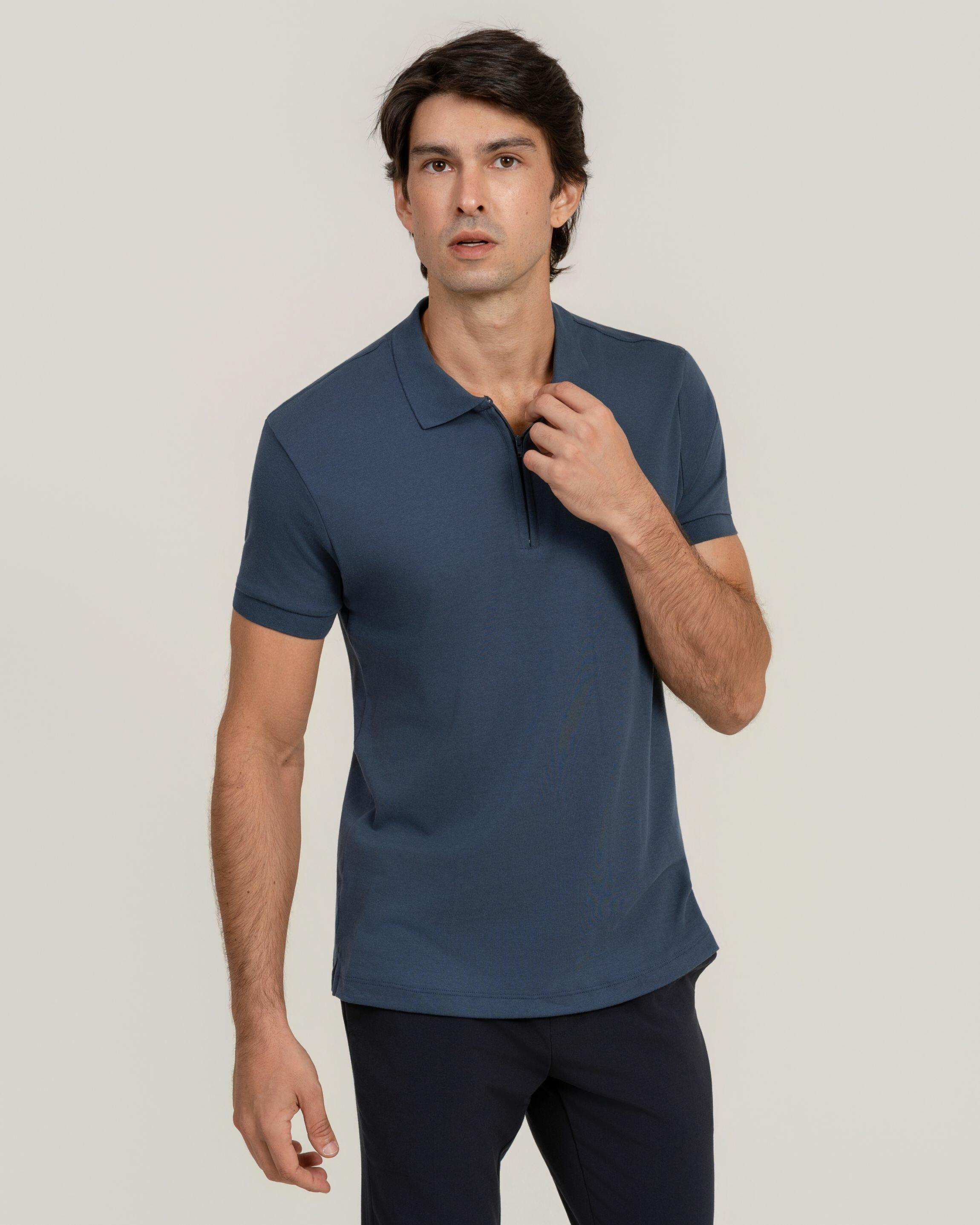 Polo Egípcio Vault Navy