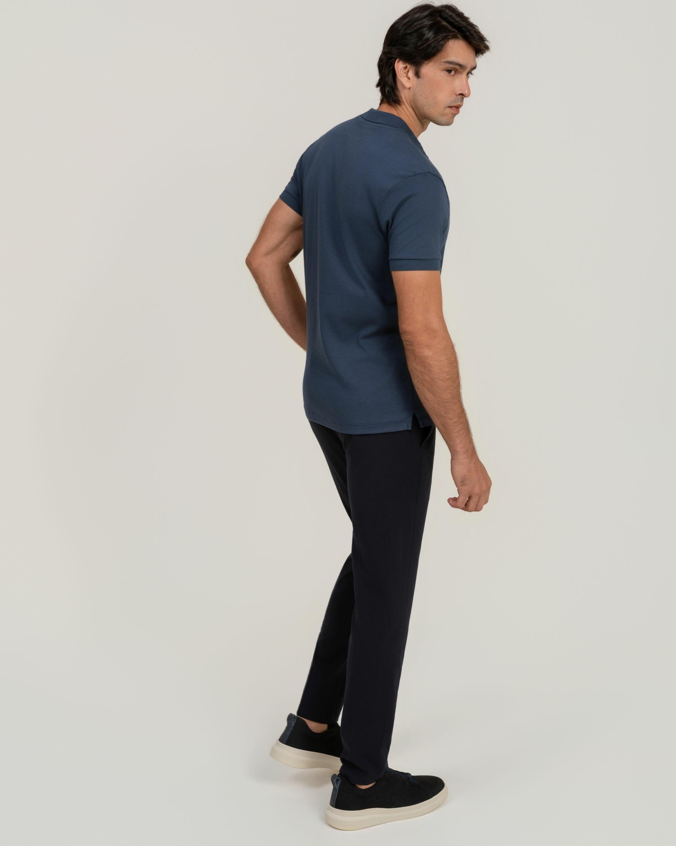 Polo Egípcio Vault Navy