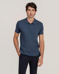 Polo Suedine Egípcio Navy