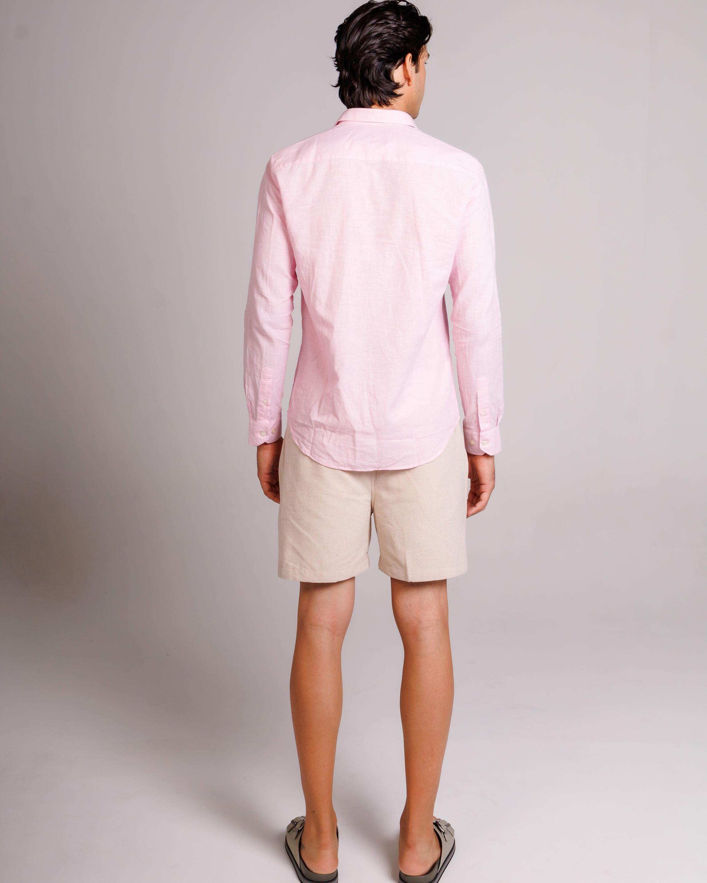 Camisa de Botão ML Linho Pienza Baby