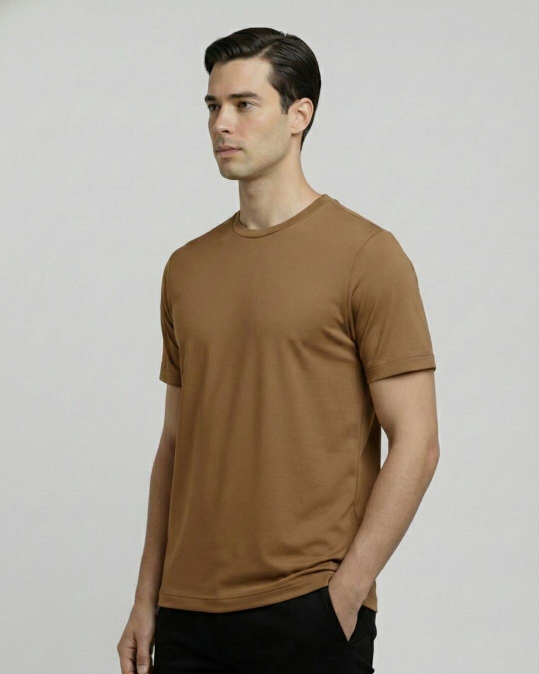 Camiseta Pima Mocha