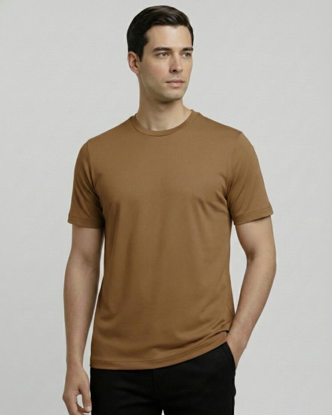 Camiseta Pima Mocha