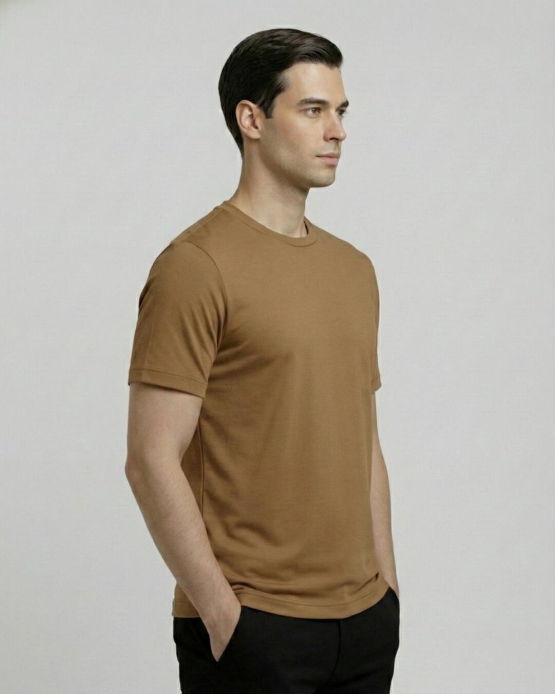 Camiseta Pima Mocha