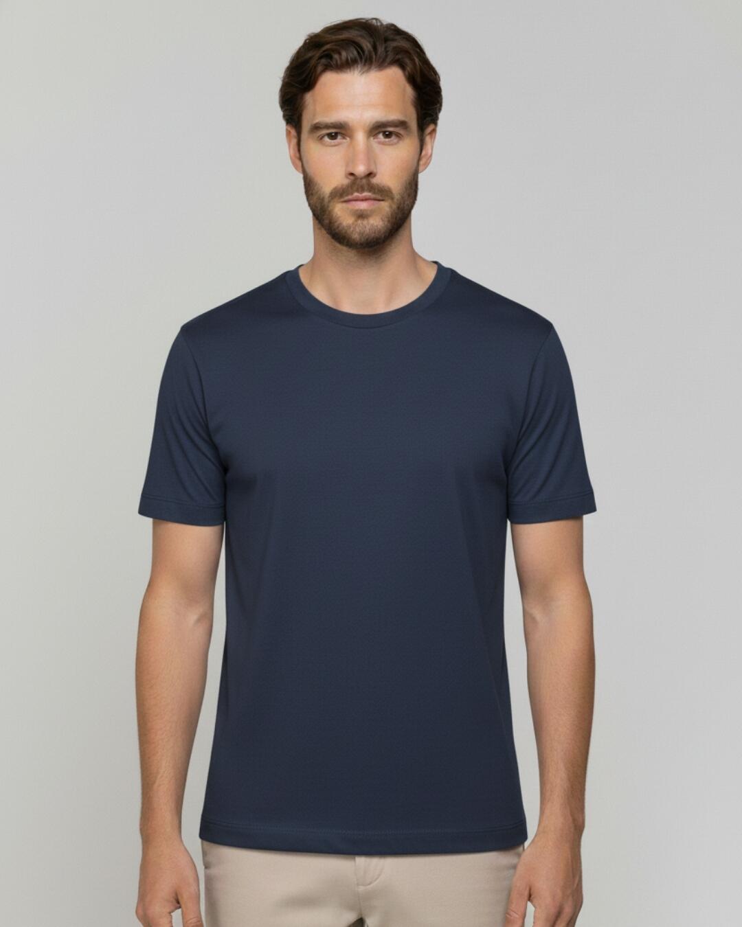 Camiseta Egípcio Strong Navy