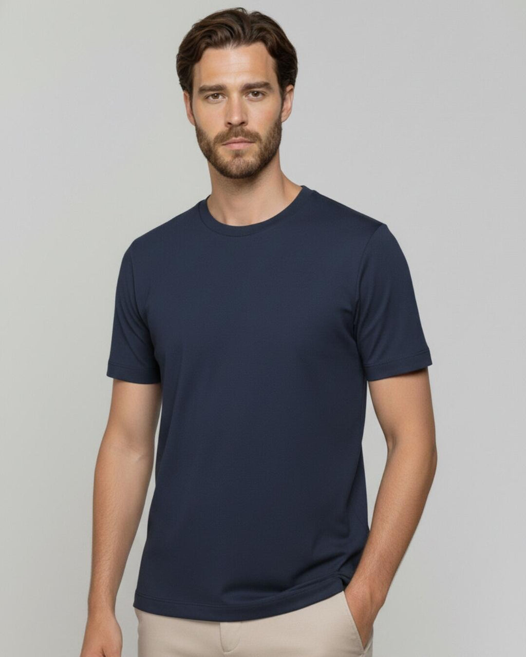 Camiseta Egípcio Strong Navy