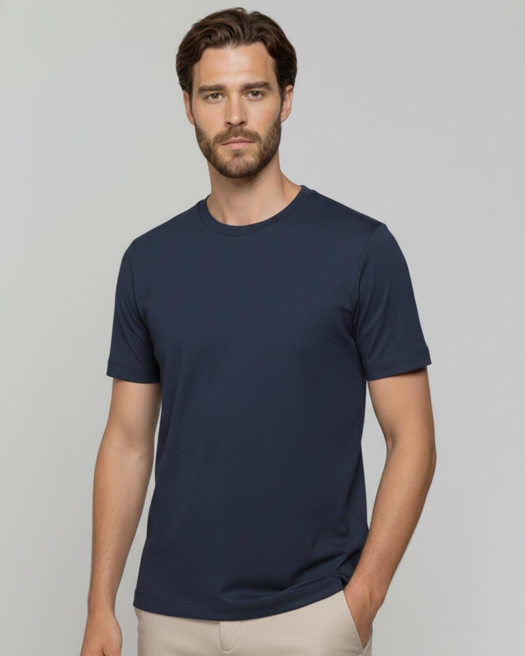 Camiseta Egípcio Strong Navy