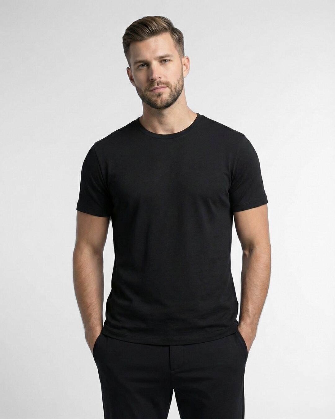 Camiseta Tech Hybrid Black