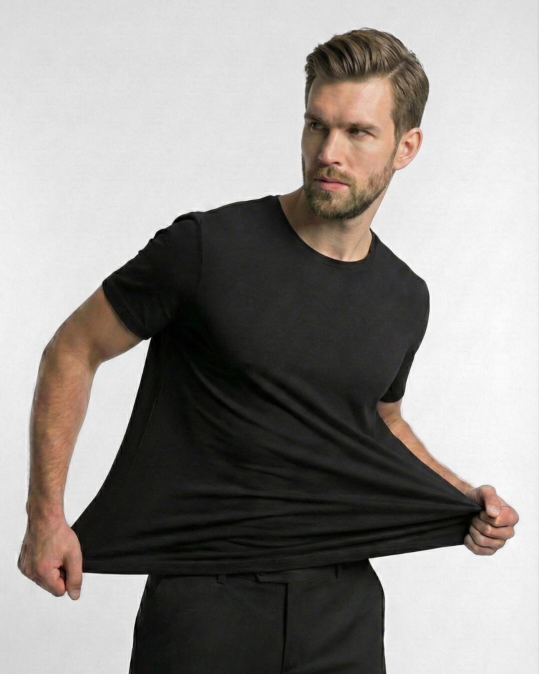 Camiseta Tech Hybrid Black