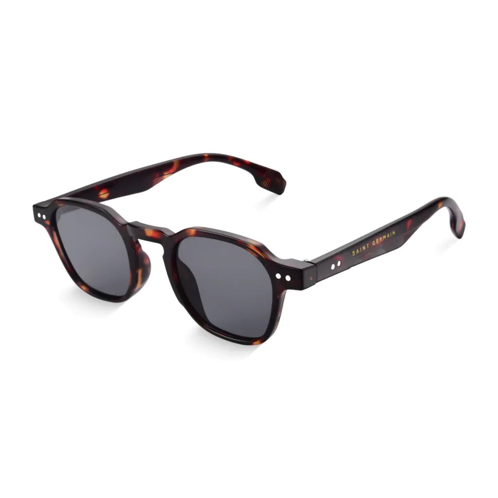 Oculos de Sol Quadrado Viggo Tortoise Savana