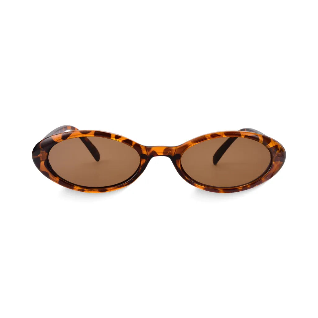 Oculos de Sol Oval Feminino Verona Tortoise Giorno