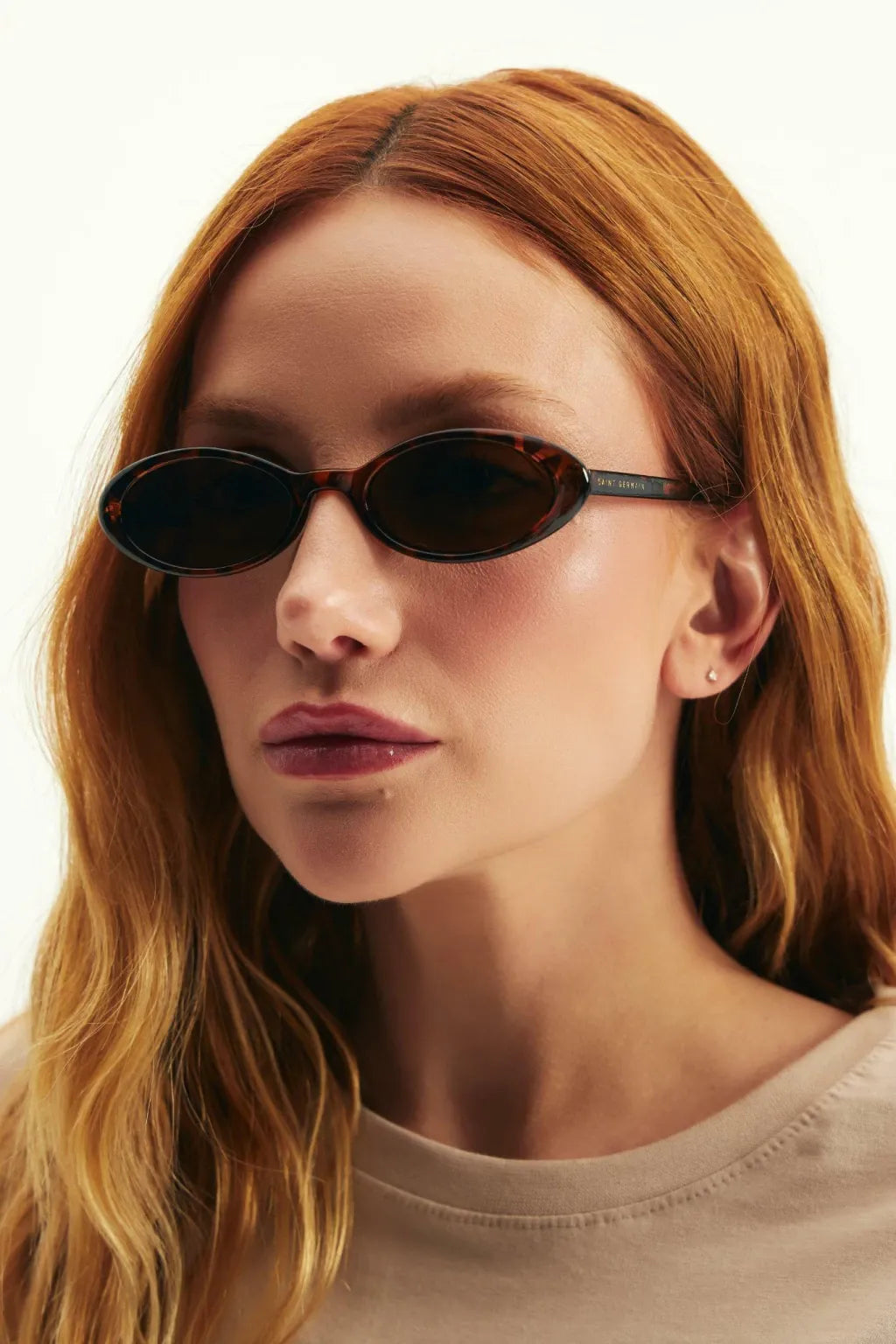 Oculos de Sol Oval Feminino Verona Tortoise Giorno