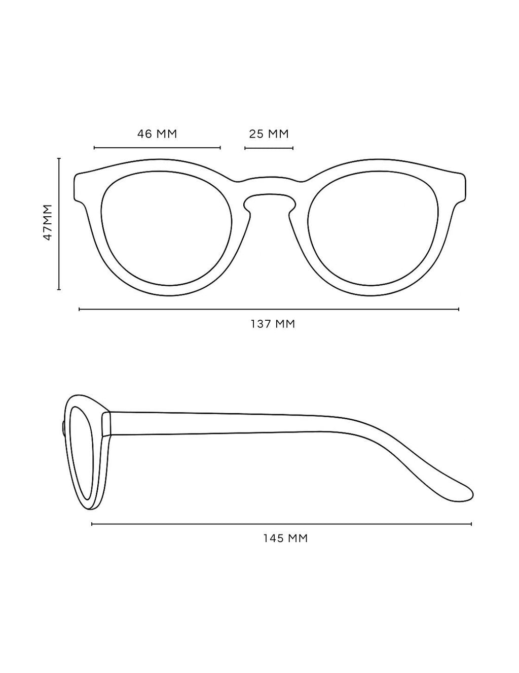 Oculos de Sol Redondo Duna Champagne