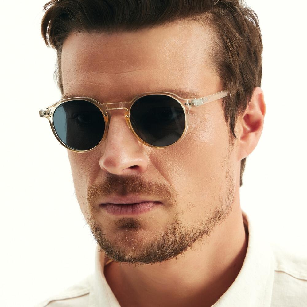 Oculos de Sol Redondo Duna Champagne