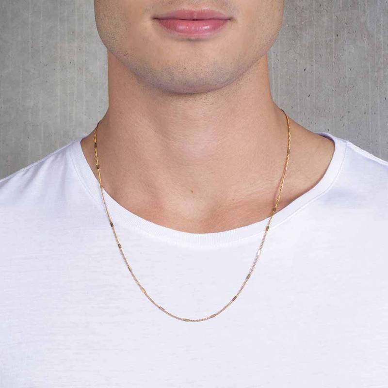 Colar Aco Mariner Dourado M