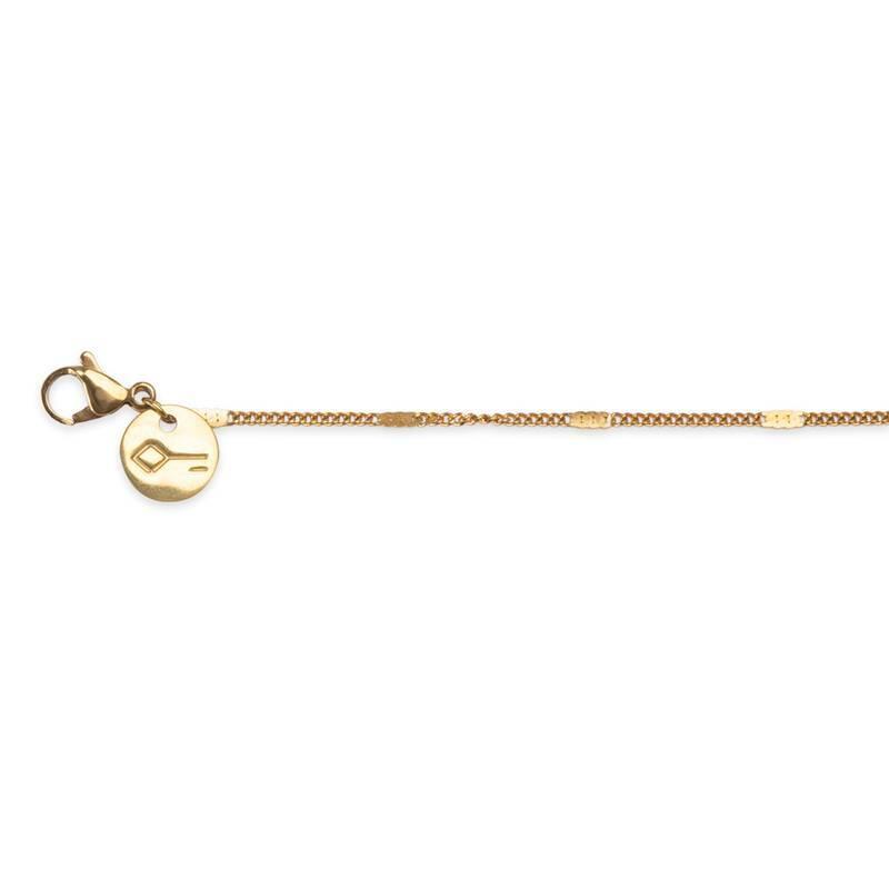 Colar Aco Mariner Dourado M