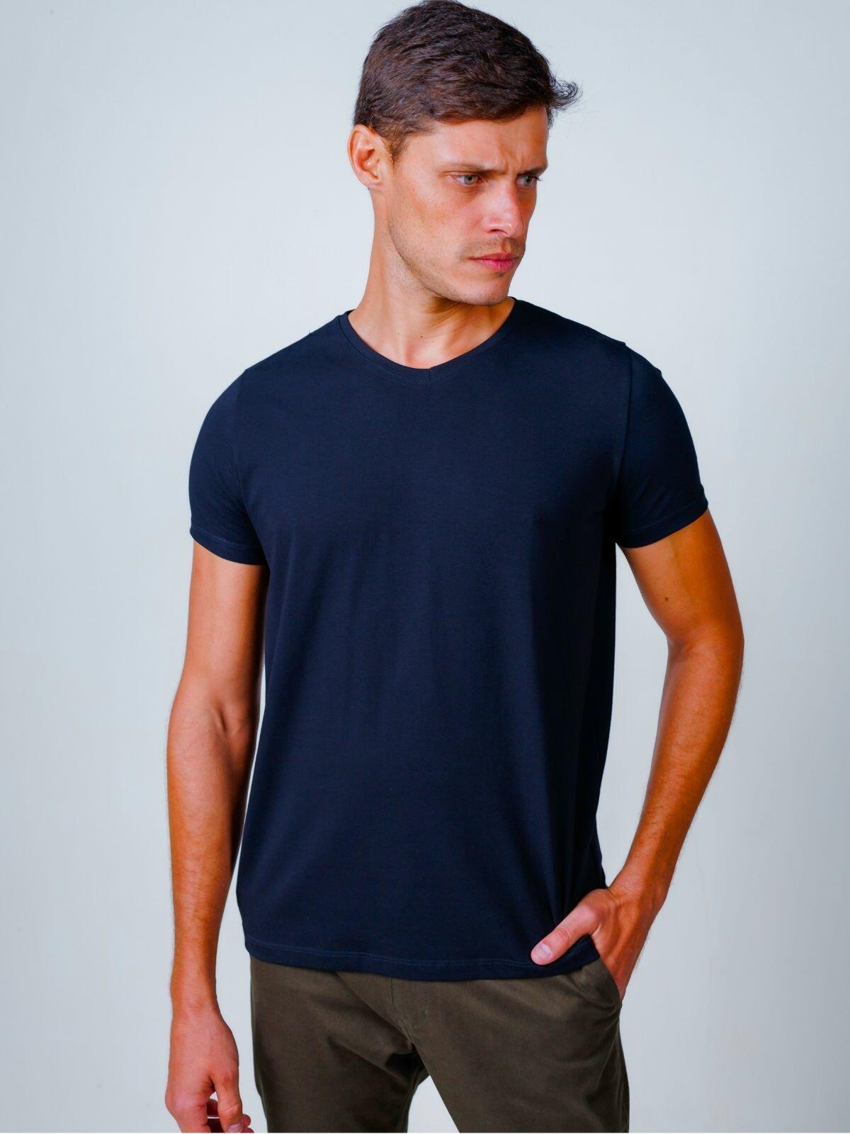 Camiseta Gola V Navy
