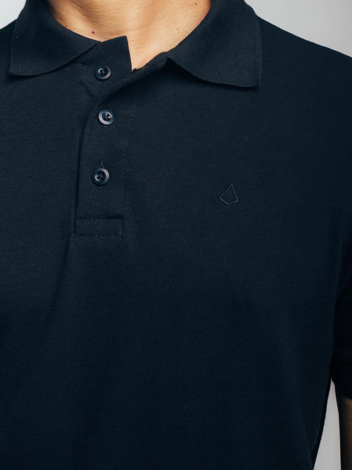 Polo Piquet Pima Black