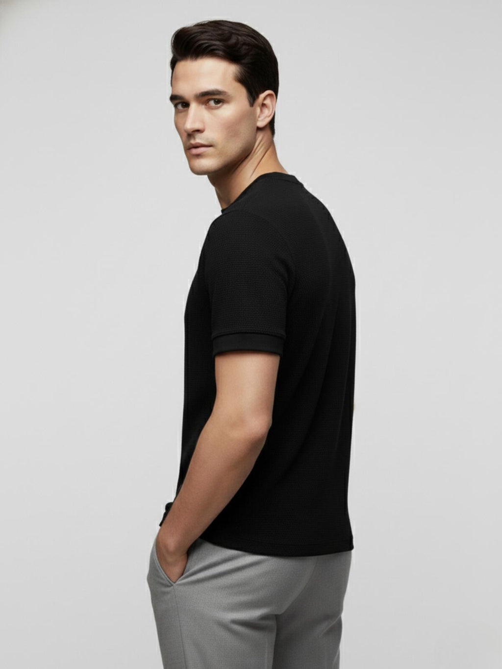 Camiseta Texture Black