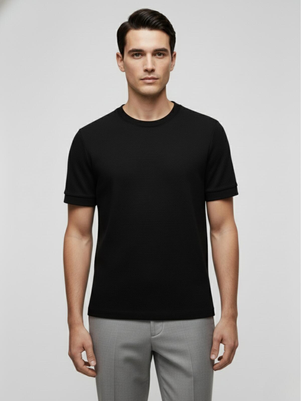 Camiseta Texture Black