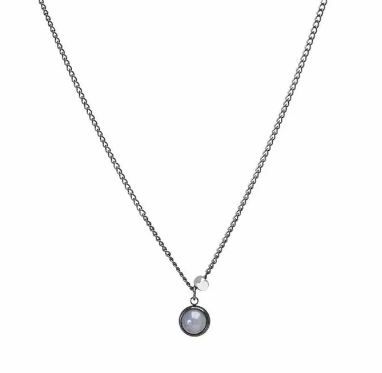Colar Aco Lewitt Preto U Preto