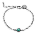 Pulseira Aco Godley Turquesa Niquel