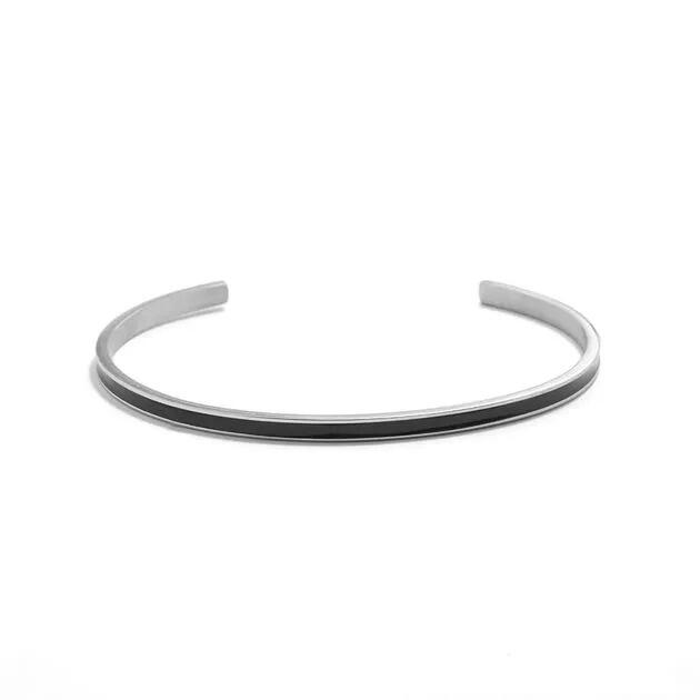 Pulseira Aco Aeon Prata Niquel