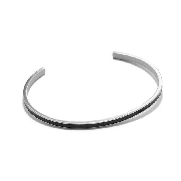 Pulseira Aco Aeon Prata Niquel
