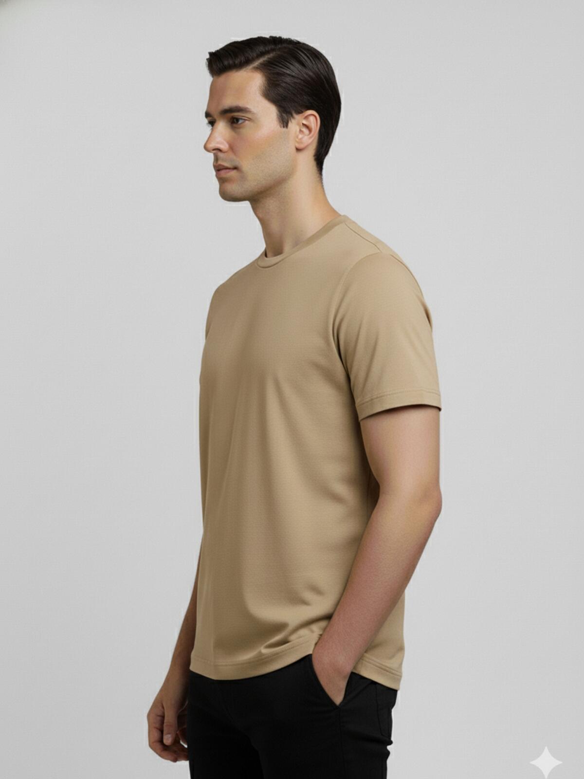 Camiseta Pima Sand
