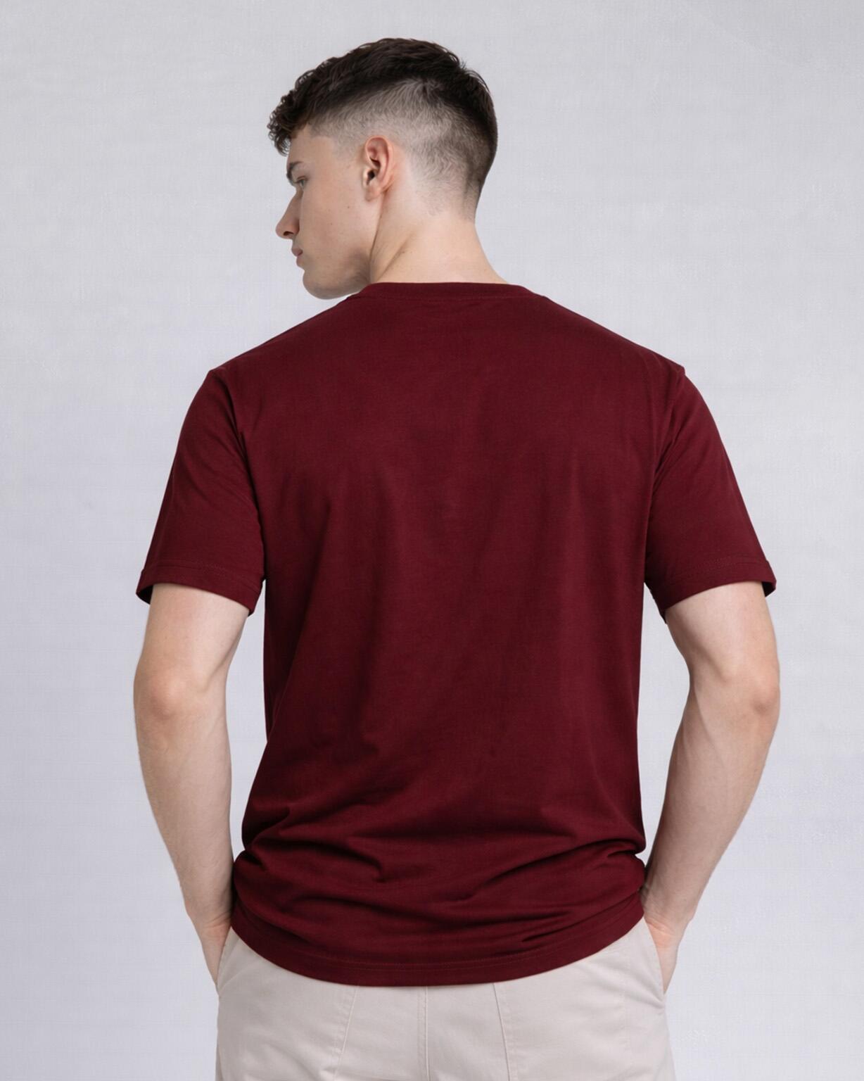 Camiseta Essentials Cabernet