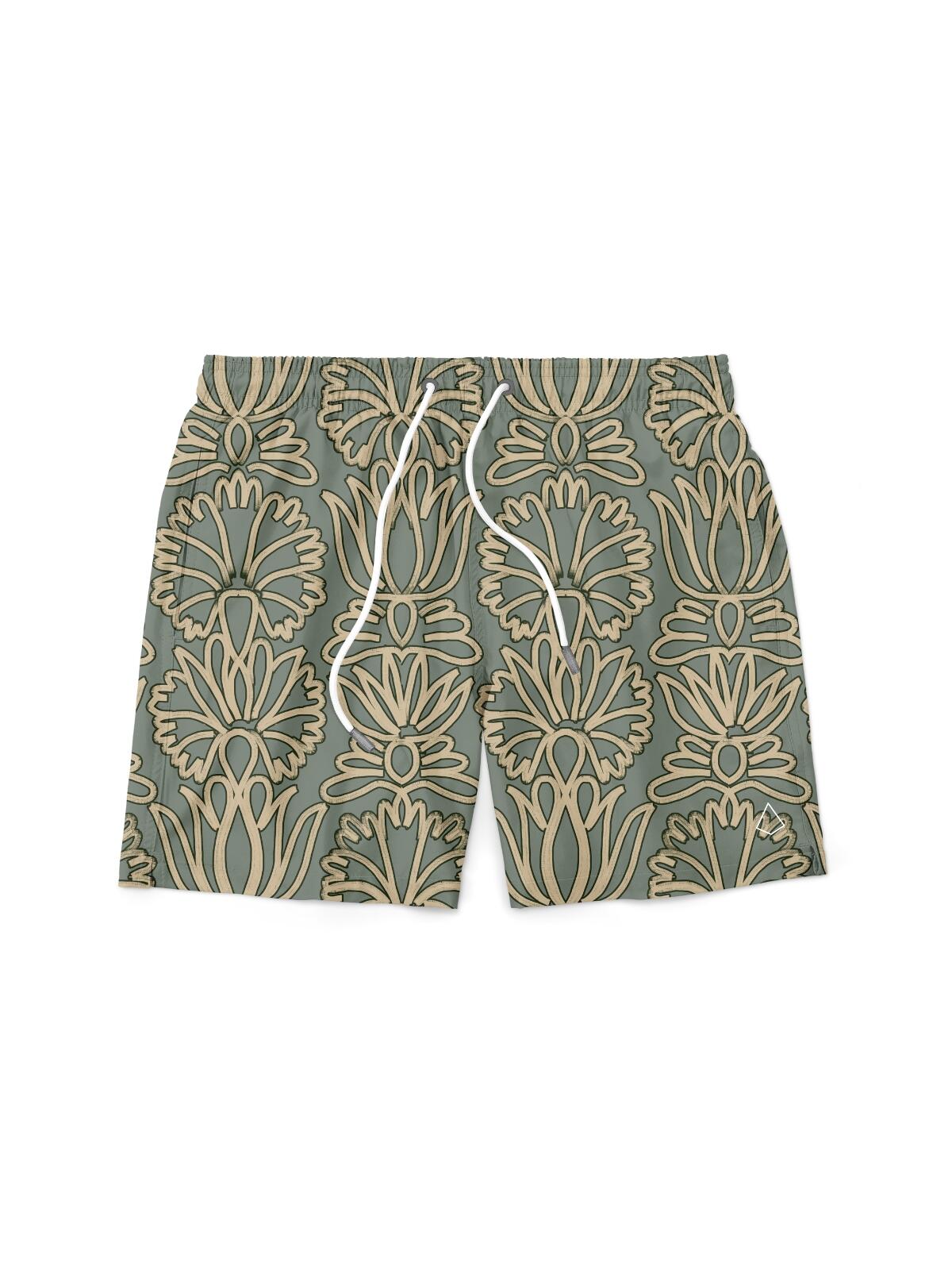 Short Estampado Shalimar Verde