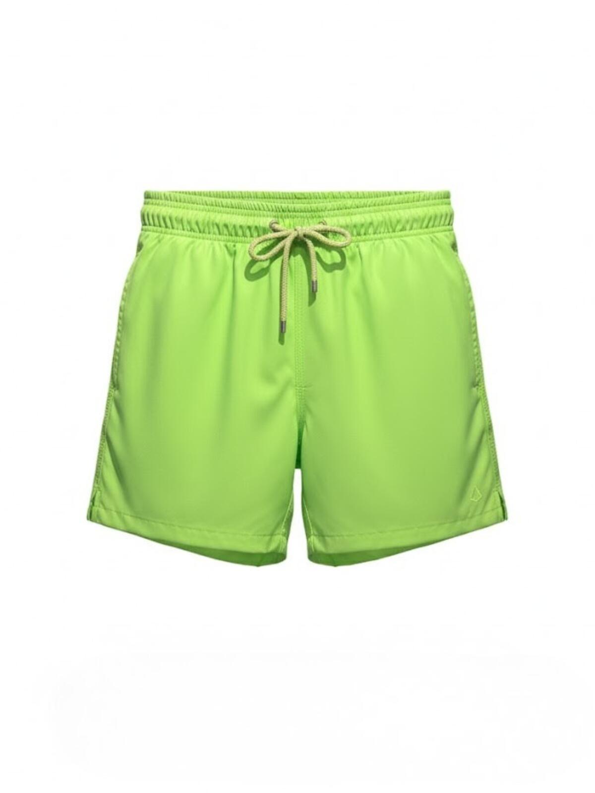 Short Basic Neon Green