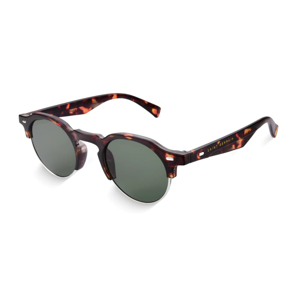 Oculos de Sol Redondo Nilo Tortoise Notte