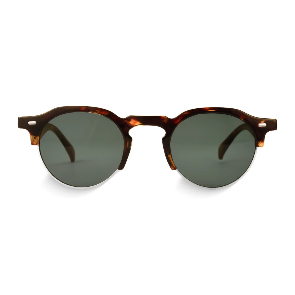 Oculos de Sol Redondo Nilo Tortoise Notte