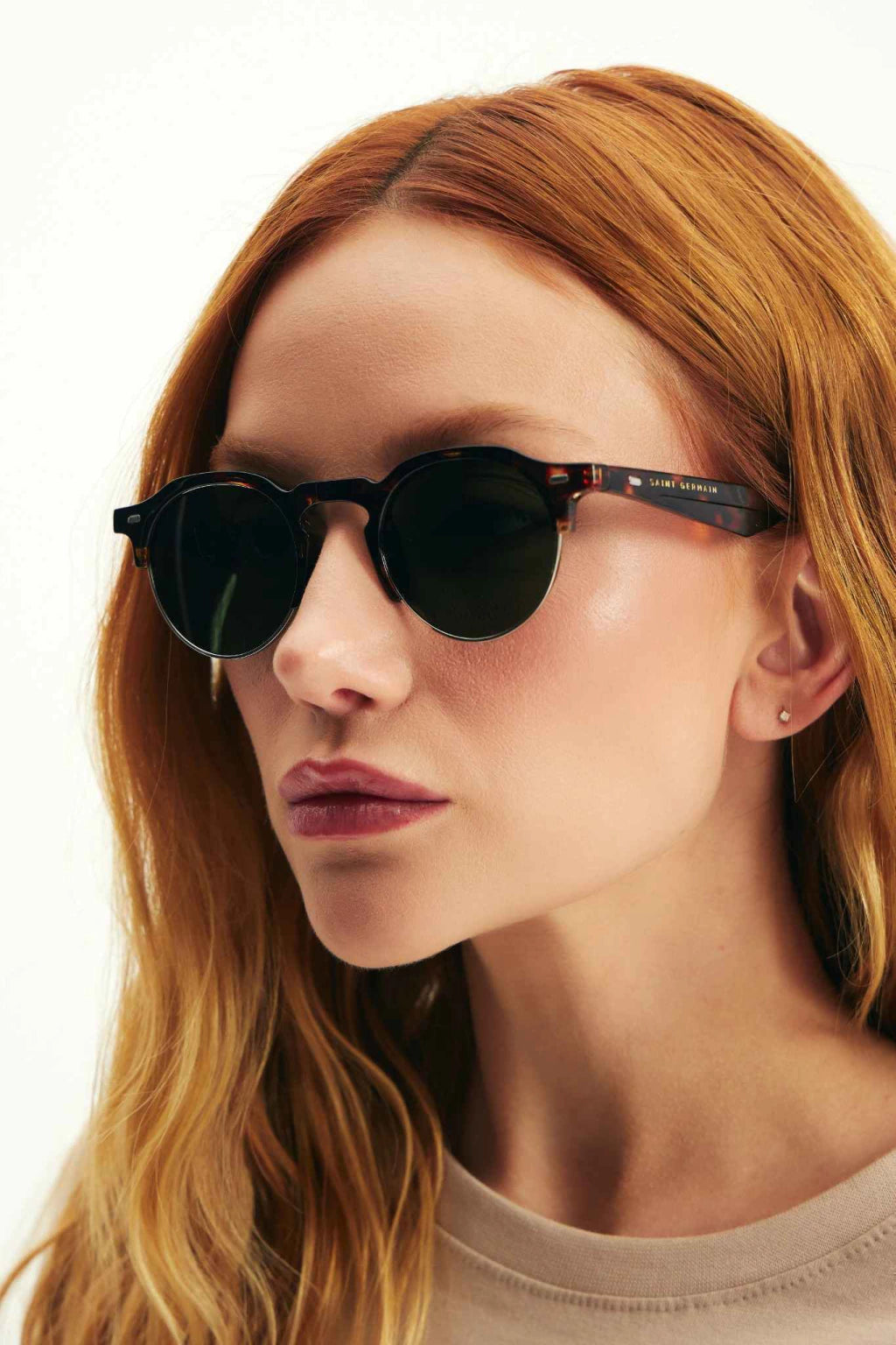 Oculos de Sol Redondo Nilo Tortoise Notte
