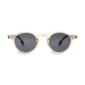 Oculos de Sol Redondo Lume Champanhe