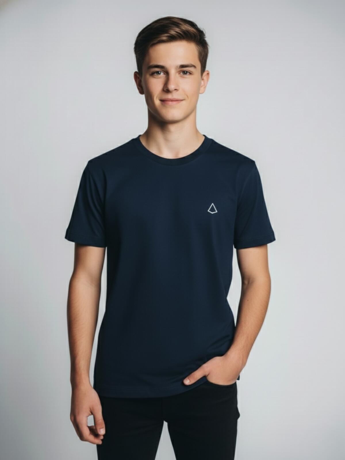 Camiseta Infantil Básico Teen Navy