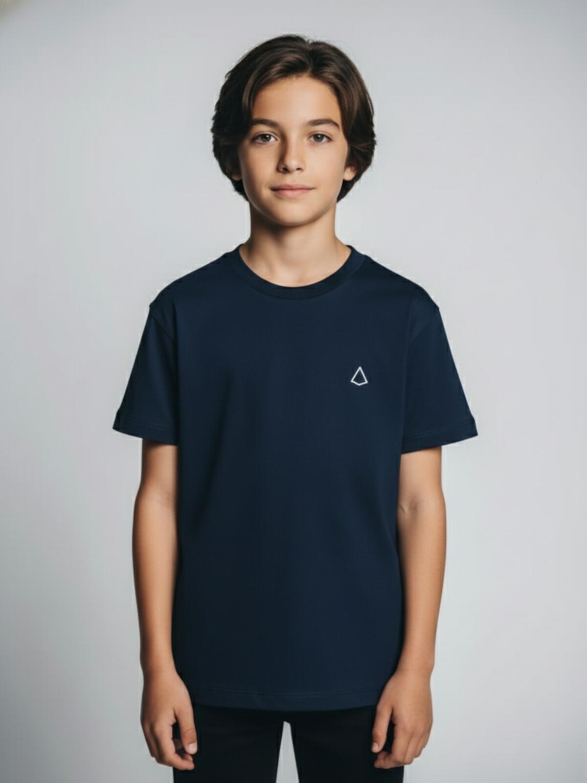 Camiseta Infantil Básico Teen Navy