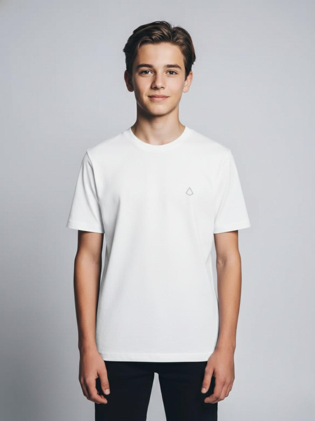 Camiseta Infantil Básico Teen  White