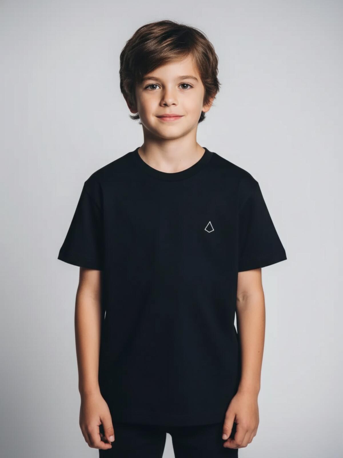 Camiseta Infantil Básico Infantil Black