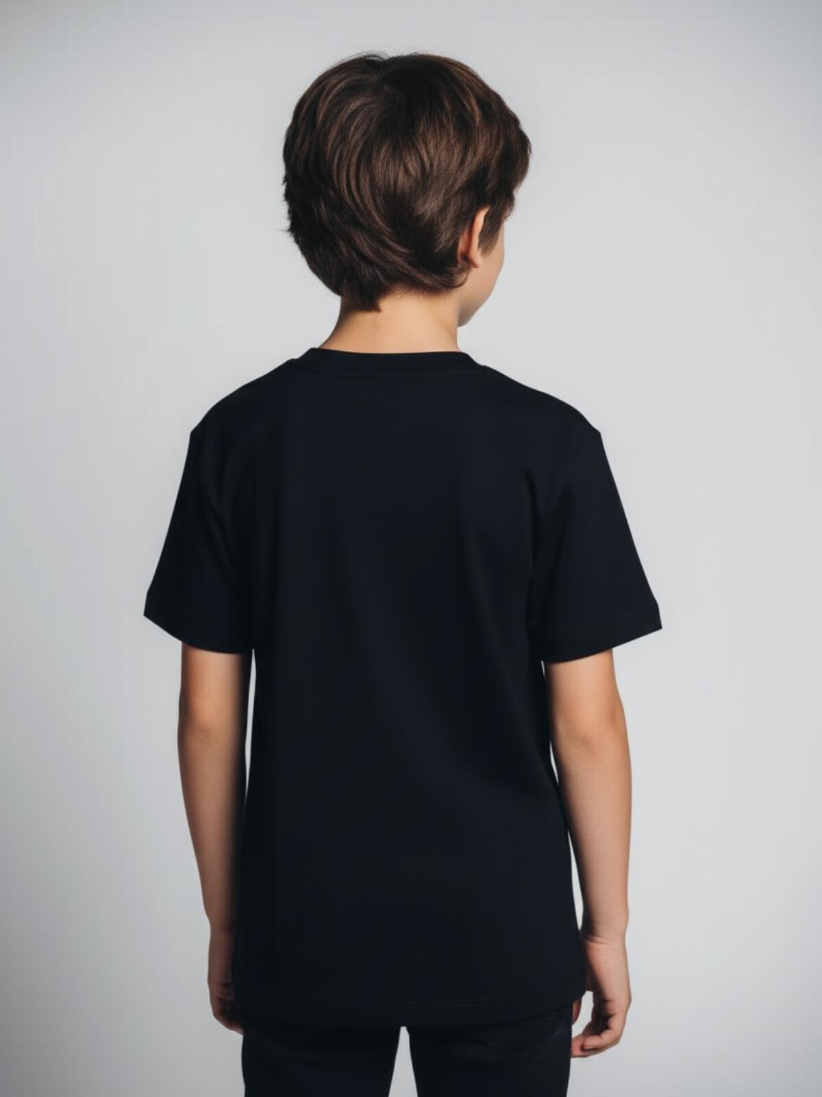 Camiseta Infantil Básico Infantil Black
