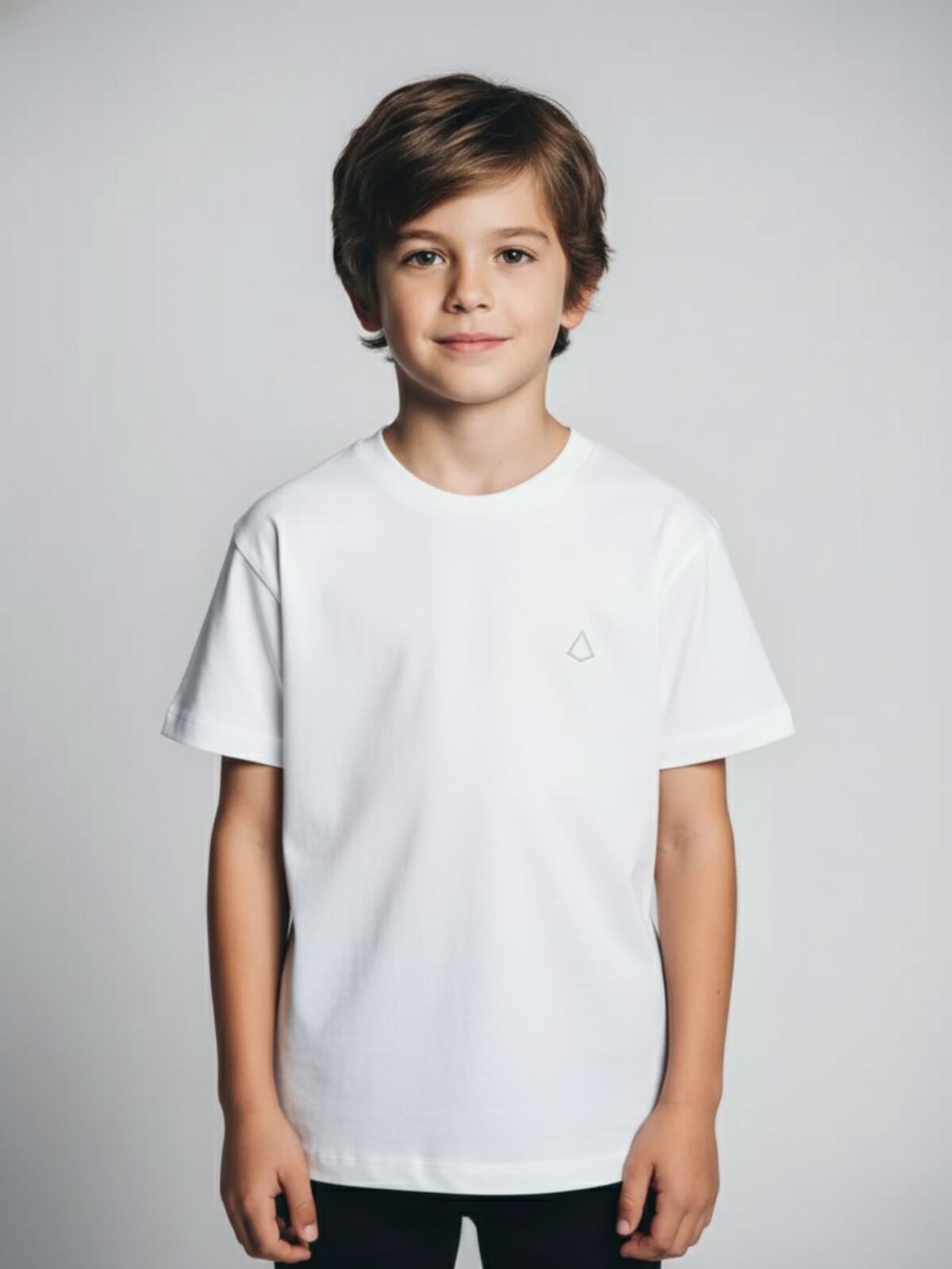 Camiseta Infantil Básico Infantil White