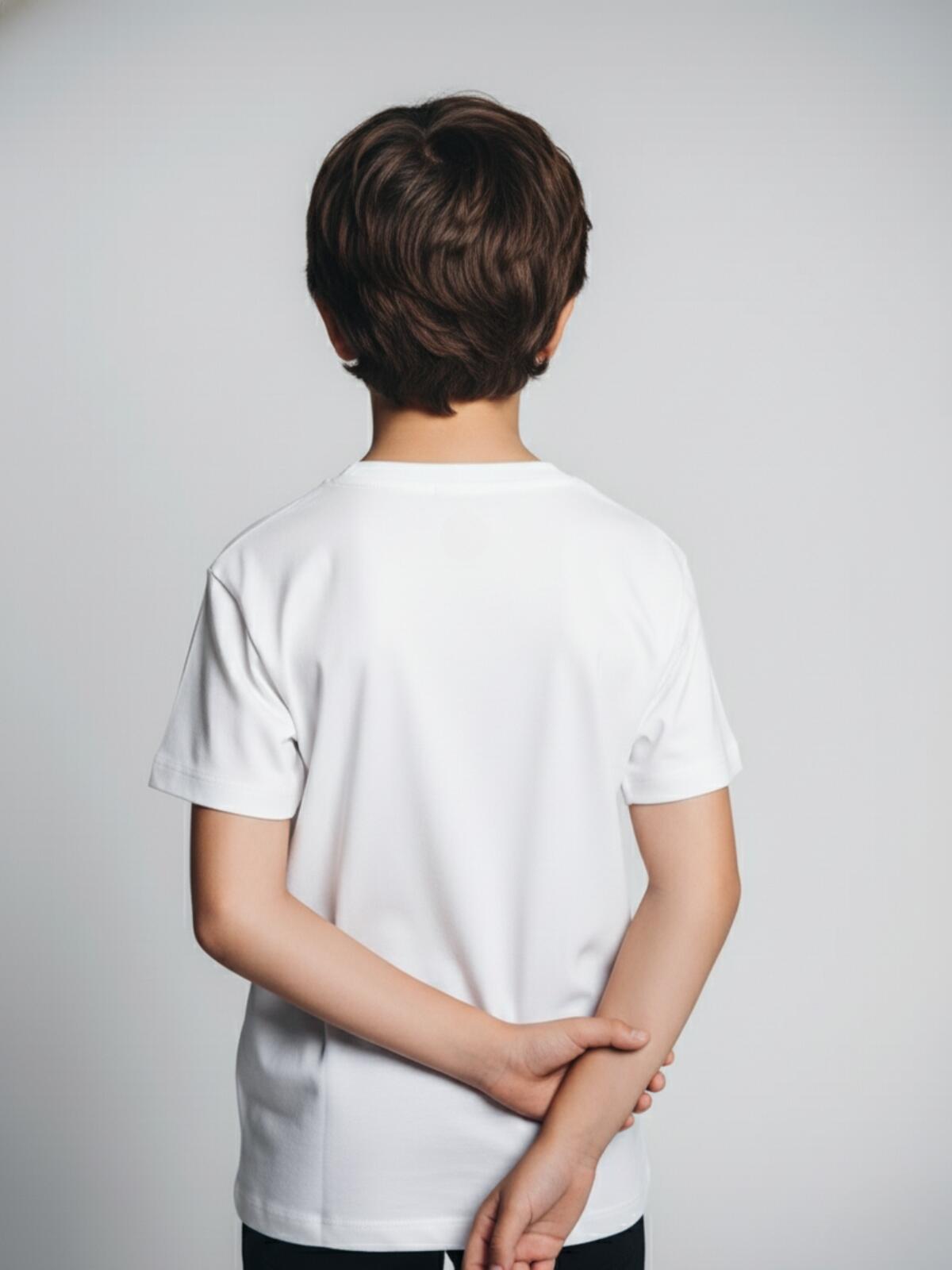 Camiseta Infantil Básico Infantil White