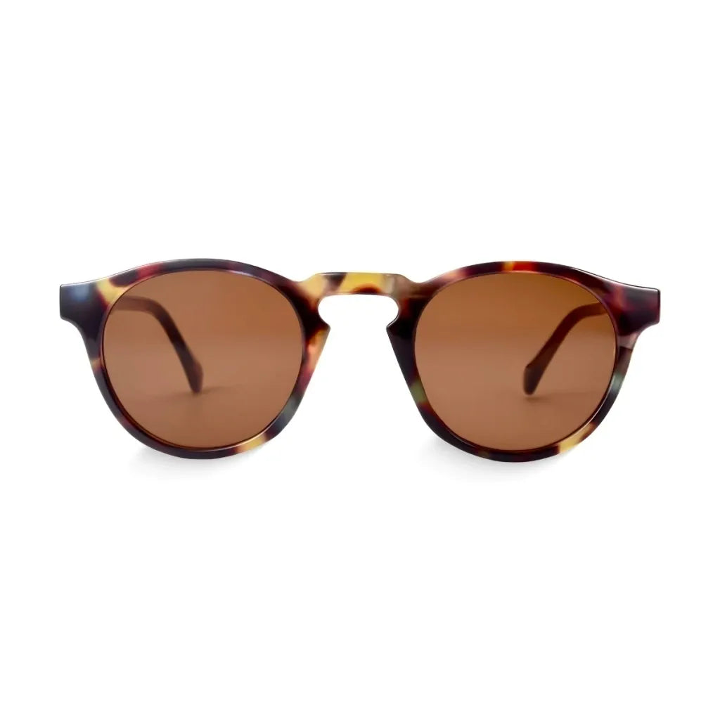 Oculos de Sol Redondo Duna Tortoise Aquamarine