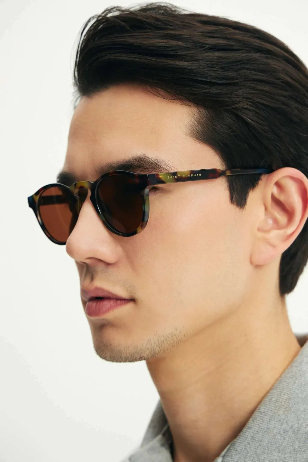 Oculos de Sol Redondo Duna Tortoise Aquamarine