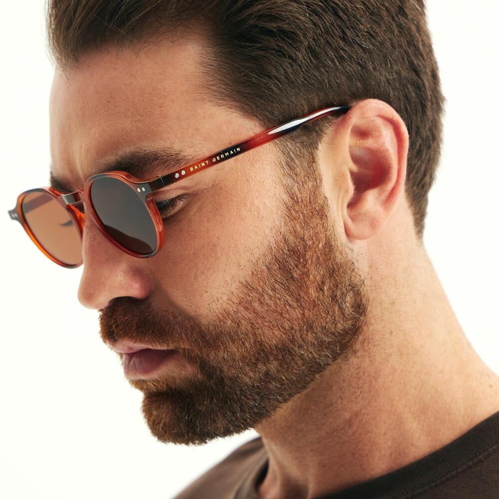 Oculos de Sol Redondo Gaia Tortoise Classico