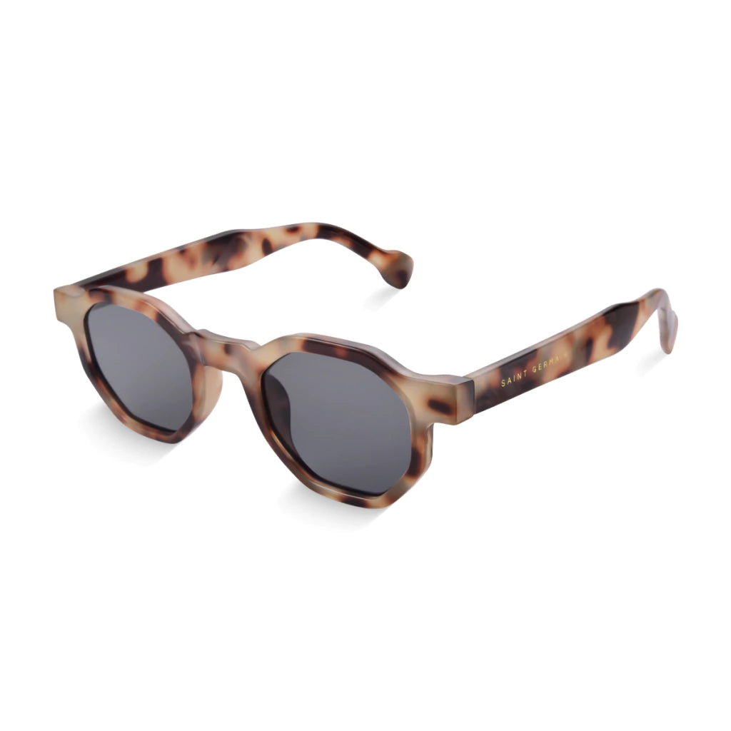Oculos de Sol Hexagonal Tori Tortoise Latte